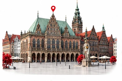 Bremen — illustrative city view