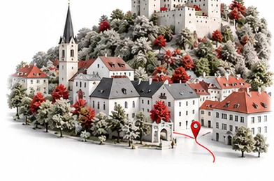 Feldkirch — illustrative city view