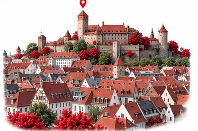 Nürnberg — ilustrativni prikaz grada
