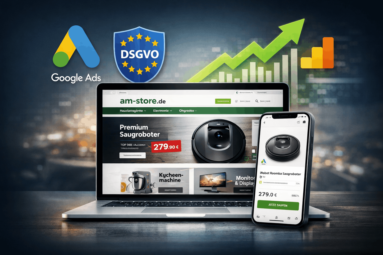 E-Commerce Plattform mit Fokus auf Performance und Umsatz