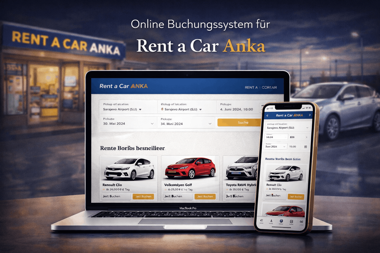 Rent a Car Buchungssystem